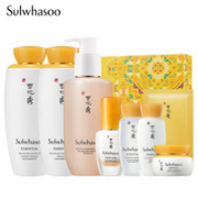 Sulwhasoo 雪花秀 滋盈肌本水乳护肤套装（润颜水125ml+润颜乳125ml+洁面 200ml+5件小样）