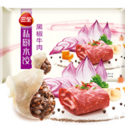 限地区！三全 私厨水饺 黑椒牛肉口味 600g