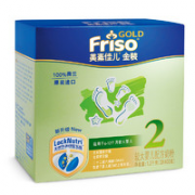 Friso 美素佳儿 金装系列 较大婴儿奶粉 国行版 2段 1200g