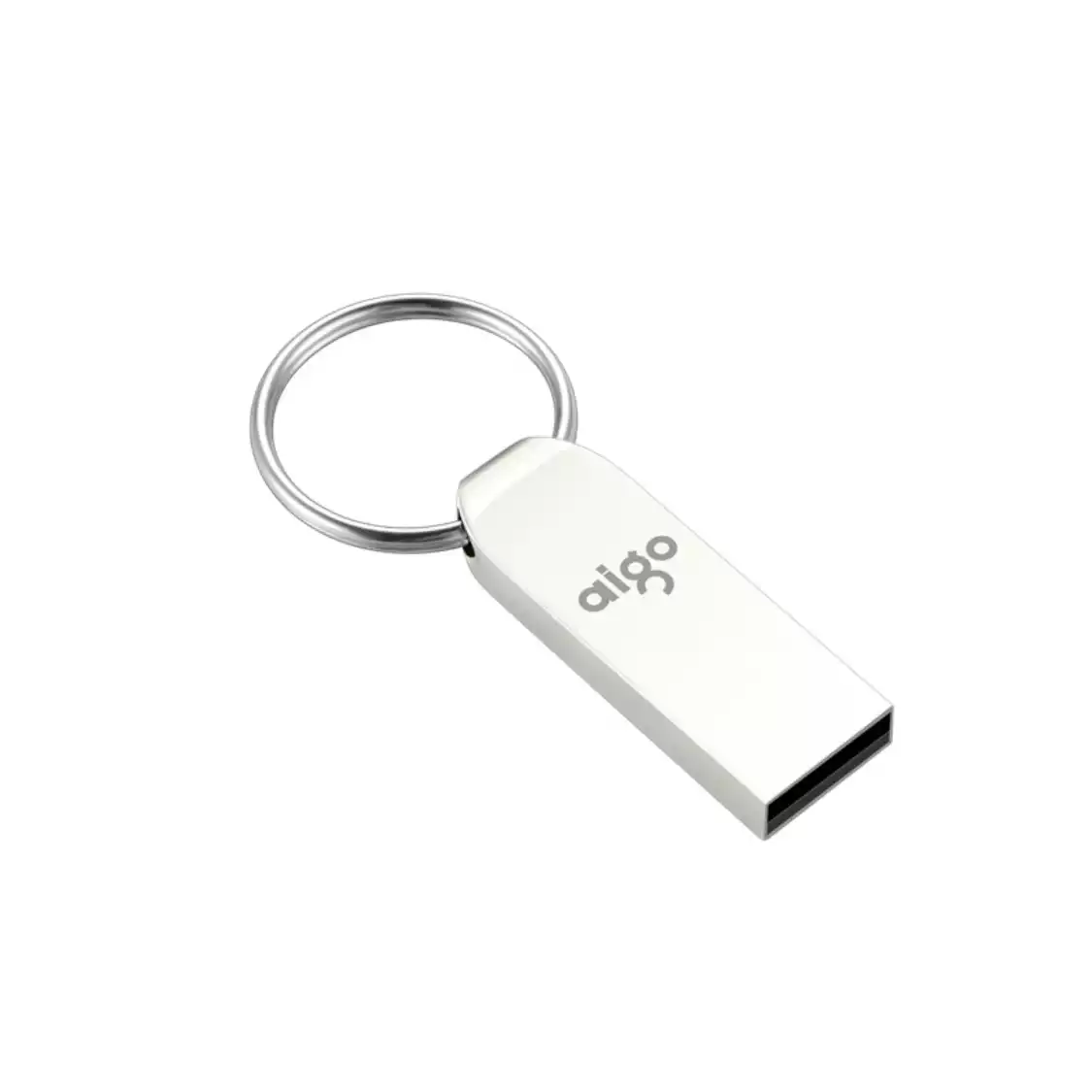 爱国者（aigo） USB2.0 U盘 U268迷你款 银色 金属车载U盘64GB