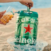 荷兰原装进口 Heineken 喜力啤酒 铁金刚 5L桶装x2件