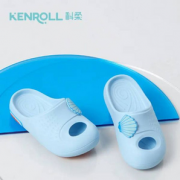 防滑专利 kenroll 科柔 卡通包头儿童防滑凉拖