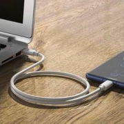 DINEINLY 电引力 双Type-C数据线 60W 1米  *2件