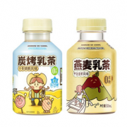 汉口二厂 奶茶乳茶 燕麦乳茶*6瓶+炭烤乳茶*6瓶