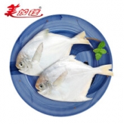 美加佳 冷冻黄海银鲳鱼 白鲳鱼 平鱼 300g  4-6条