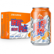 陕西老品牌！冰峰 橙味汽水 碳酸饮料 330ml*24罐