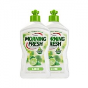 澳洲进口 Morning Fresh 食品级 青柠味高浓缩洗洁精 400ml*2瓶