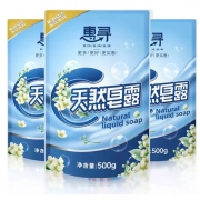 京东极速版：惠寻 天然洗衣皂露  补充装500g*4袋