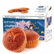 限福建、限移动端：三只松鼠 红枣蒸蛋糕 600g