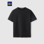 HLA 海澜之家 HNTBJ2D900A 三国演义净色圆领男士T恤