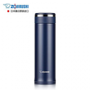 PLUS会员！ZOJIRUSHI 象印 SM-JF48-AD 保温杯 480ml 深蓝色