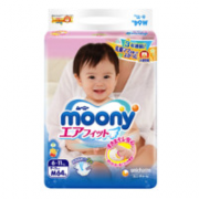 moony 畅透系列 婴儿纸尿裤 M 64片