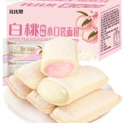 比比赞 白桃味乳酸菌小口袋 箱装250g