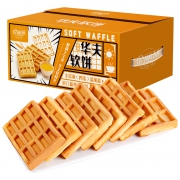 Huamei 华美 原味味华夫饼干 1kg 整箱