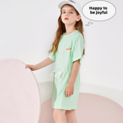 2021新款！Snoopy 史努比女童收腰T恤连衣裙（100~120码）3色