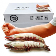 PLUS会员！mr seafood 京鲜生 越南巨型黑虎虾 1kg