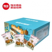 伟龙 小熊曲奇  儿童零食 巧克力味 箱装400g