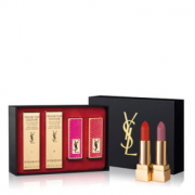 Yves Saint Laurent 圣罗兰 限量版迷魅纯漾亮采方管口红两支套装 2x3.8g（#1+#9）