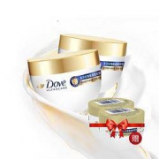 22点开始：Dove 多芬 小金碗发膜280g*2 加赠同款发膜50g*2