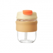 淘宝心选 双开口吸管咖啡杯 400ml