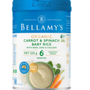 88VIP！BELLAMY'S 贝拉米 高铁有机大米粉 225g