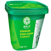 强力去污！橙乐工坊 不锈钢清洁膏 500g