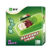 限东北！MENGNIU 蒙牛 绿色心情 炼乳红豆加绿豆口味雪糕 68g*6支
