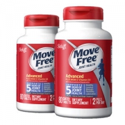 美产 维骨力 MoveFree氨基葡萄糖软骨素 MSM加强版蓝瓶 80粒*2瓶