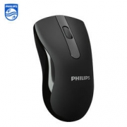 PHILIPS 飞利浦 无线静音鼠标 1000DPI 电池有声版