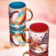 共禾京品 故宫联名国潮马克杯