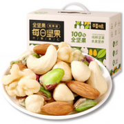 值哭、全是好吃贵坚果！百草味 每日坚果系列 全坚果礼盒 750g