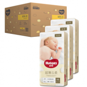 HUGGIES 好奇 超薄云柔系列 纸尿裤 M162片