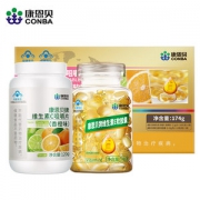 康恩贝 天然维生素C咀嚼片 100片+维生素E软胶囊 120片