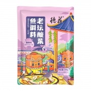 德庄 老坛酸菜鱼调料包350g*4袋
