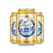 青岛啤酒 9度大白鲨啤酒 330mL*24听