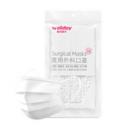 WELLDAY 维德 一次性医用外科口罩 100只