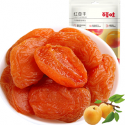酸甜爽口！Be&Cheery 百草味 红杏干 100g