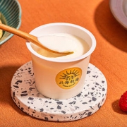 北海牧场 无蔗糖低热量 奶酪布丁味低温酸奶 80g*12杯