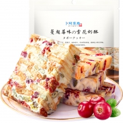 凑单品、88VIP：卜珂 雪花酥 蔓越莓味 110g