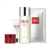 SK-II 畅销体验套装（神仙水 75ml+大红瓶霜 15ml+洁面乳 20ml+前男友面膜 1片）