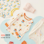 AllBlu 幼岚 宝宝棉质长袖睡衣套装