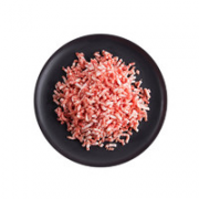 肥瘦相间！湘村黑猪 肉馅  袋装 300g