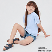 UNIQLO 优衣库 儿童蕾丝拼接袖T恤