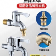 泊恩尼 B5 加长洗衣机水龙头 全铜主体