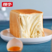桃李 奶香吐司 350g*2件 10天短保 现做现发