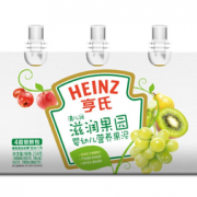PLUS会员！Heinz 亨氏 婴幼儿果泥 78g*3袋