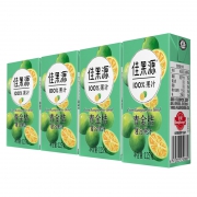 佳果源 青金桔复合果汁 125g*4盒*2件