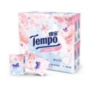 Tempo 得宝 樱花味印花手帕纸 12包