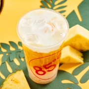 天猫U先：85度c 凤梨QQ椰奶 1杯