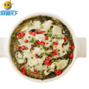 酸爽可口！ZHONGYANG FISH WORLD 中洋鱼天下 国产酸菜黑鱼片 450g（鱼片300g+酸菜包150g）
